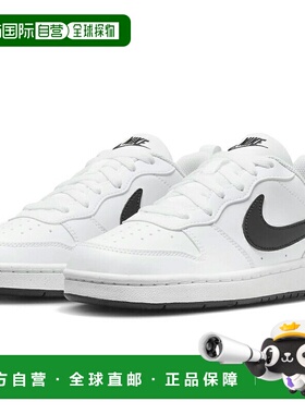 日本直邮 耐克少年鞋运动鞋运动鞋NIKE Coat Borrow LOW Recraft
