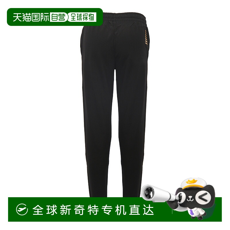 香港直邮EA7 男士黑色休闲裤 Logo束脚休闲针织运动裤阿玛尼