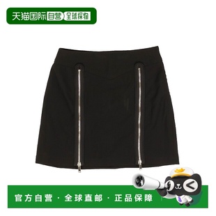 Zipper Pleat Miniskirt 自营 black Angels Black 美国 Palm