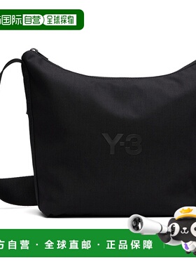 1h可退 香港直邮Y-3 男士 黑色小号斜挎包 JW6216 black黑色 舒适