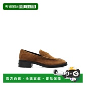 Loafers 香港直邮COACH SS2026 棕色 女士芭蕾乐福鞋 CDE580CG0
