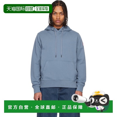 1h可退 香港直邮潮奢 Canada Goose 加拿大鹅 男士 蓝色 Huron 连