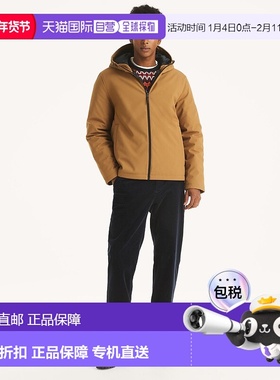 自营Nautica Mens Full-Zip Jacket - sand shore 美国奥莱直发