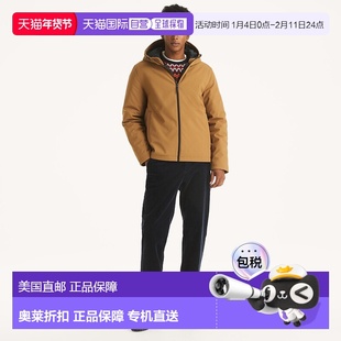 自营Nautica Mens Full-Zip Jacket - sand shore 美国奥莱直发