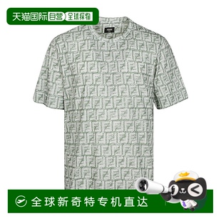 T恤 1h可退 香港直郵FENDI 男士 FY0936AR79F1MTQ高檔舒適百搭減齡