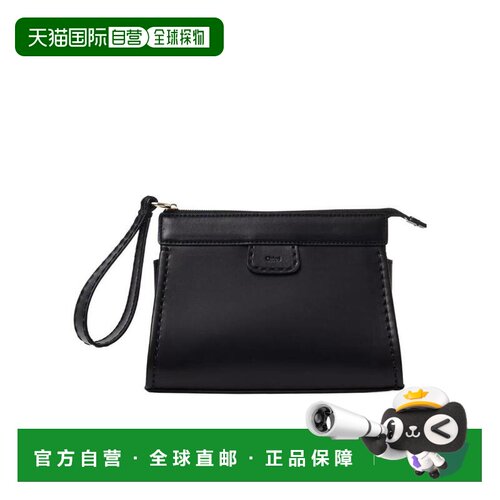 1h可退 香港直邮CHLOÉ 女士手拿包 C22WP214I90001 AW2022 黑色