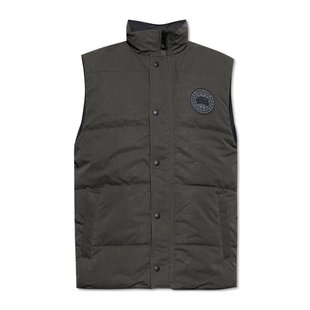 外套 男士 2081MB2782 AW2024 绗缝羽绒马甲 CANADA 黑色 GOOSE