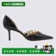 香港直邮Jimmy 鞋 Choo 1h可退 周仰杰 女士 跟黑色高跟鞋 AURELIE