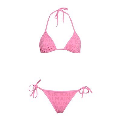 潮奢 Balmain 巴尔曼 女士 比基尼 pink粉色 舒适时尚