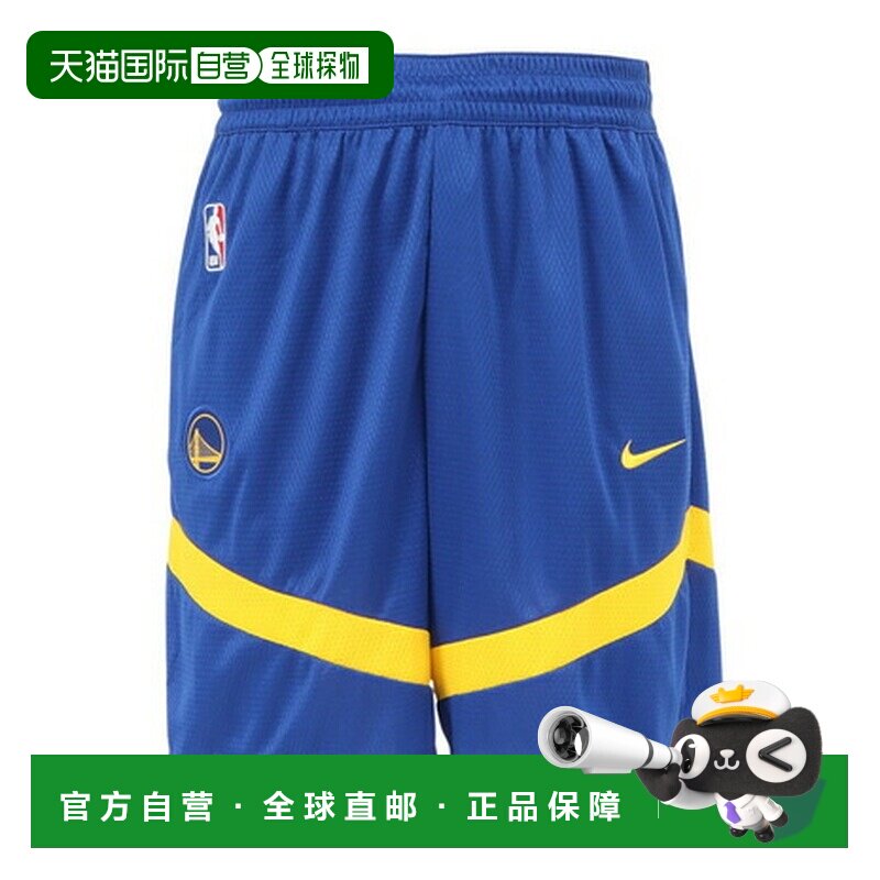 日本直邮Nike 金州勇士队训练 Icon+NBA 短裤[FB4020495] 篮球短