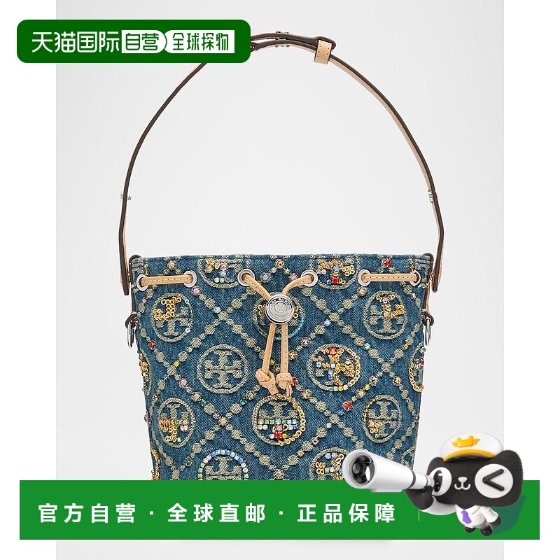 1h可退 【美国直邮】tory burch 女士 托特包斜挎包单肩包水桶包
