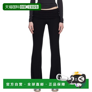 1h可退 香港直邮潮奢 SKIMS 女士 黑色 Soft Lounge Foldover 紧