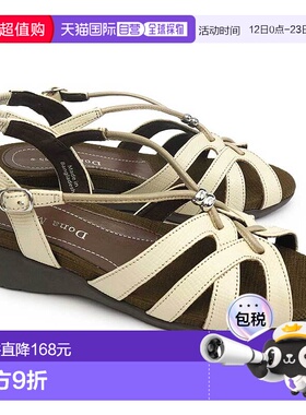 日本直邮Dona Miss 女士凉鞋 8789LCL精美后带皮革凉鞋真皮