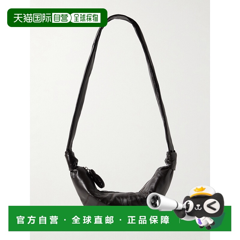 香港直邮Lemaire 女士 小号牛角包形斜挎包 BG0003LL095