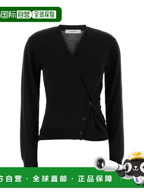 1h可退 香港直邮潮奢 Lemaire 女士 LEMAIRE 黑色毛线衫 PO0001LK