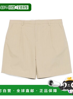 香港直邮A.P.C. 男士短裤 COHFUH10198BAA SS2025 花色 腰带环短