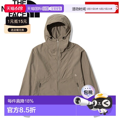 日本直邮THE NORTH FACE 女士紧凑型夹克 NPW722301 个尺码可选4