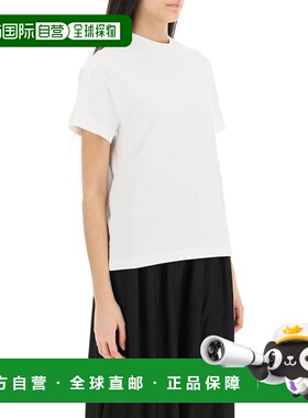 香港直邮JIL SANDER 女士T恤 J40GC0001J45048100 CO 白色女装
