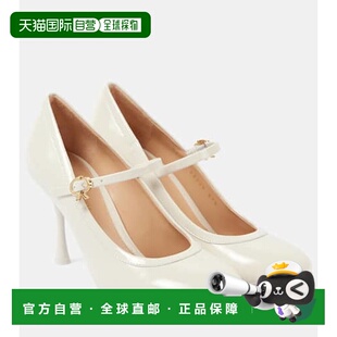 香港直邮Gianvito Rossi 吉安维托 罗西 女士 85 漆皮玛丽珍浅口