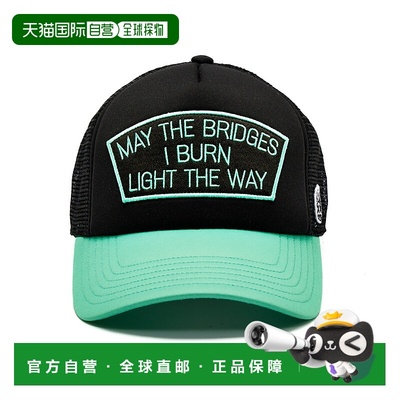 自营 cult of individuality“愿我烧毁的桥梁”网背卡车帽-黑色
