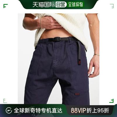 香港直邮潮奢 Gramicci 小野人 男士Gramicci gadget 短裤(海军蓝