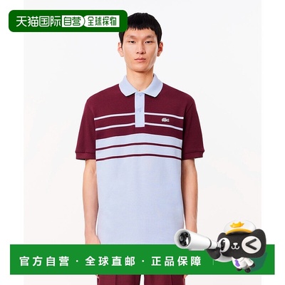 日本直邮 Monotone 单色拼接条纹polo衫