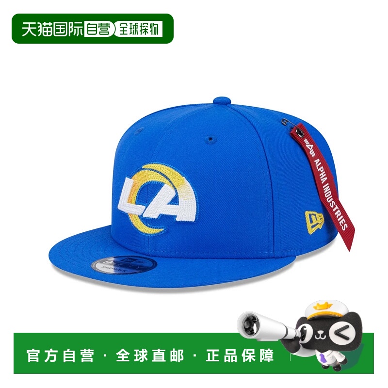 自营new eraAlpha Industries Blue 9FIFTY 'Los Angeles Rams' S