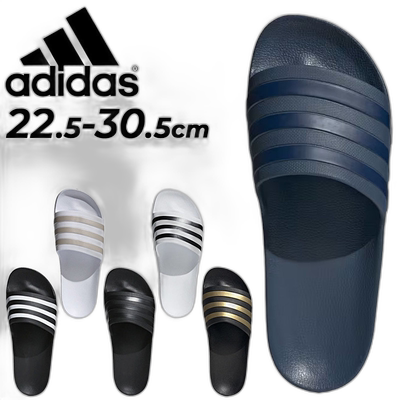 日本直邮adidas ADILETTE AQUA SLIDES 幻灯片淋浴凉鞋 鞋 泳池海