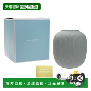 日本直邮WEDGWOOD 贾斯珀 弗洛里亚 基础22cm 鸽子灰 1056993