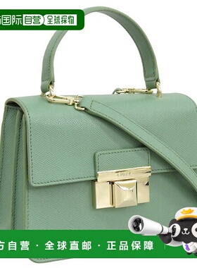 日本直邮FURLA 包袋 女士 2WAY 手提包 Outlet 产品 皮革 深绿色