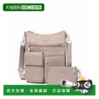 自营baggallini Women's Modern Everywhere Slim Crossbody Bag