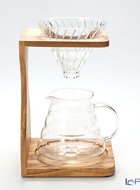 日本直邮HarioV60橄榄木支架套装VSS-1206-OV厨房用品杂项烹