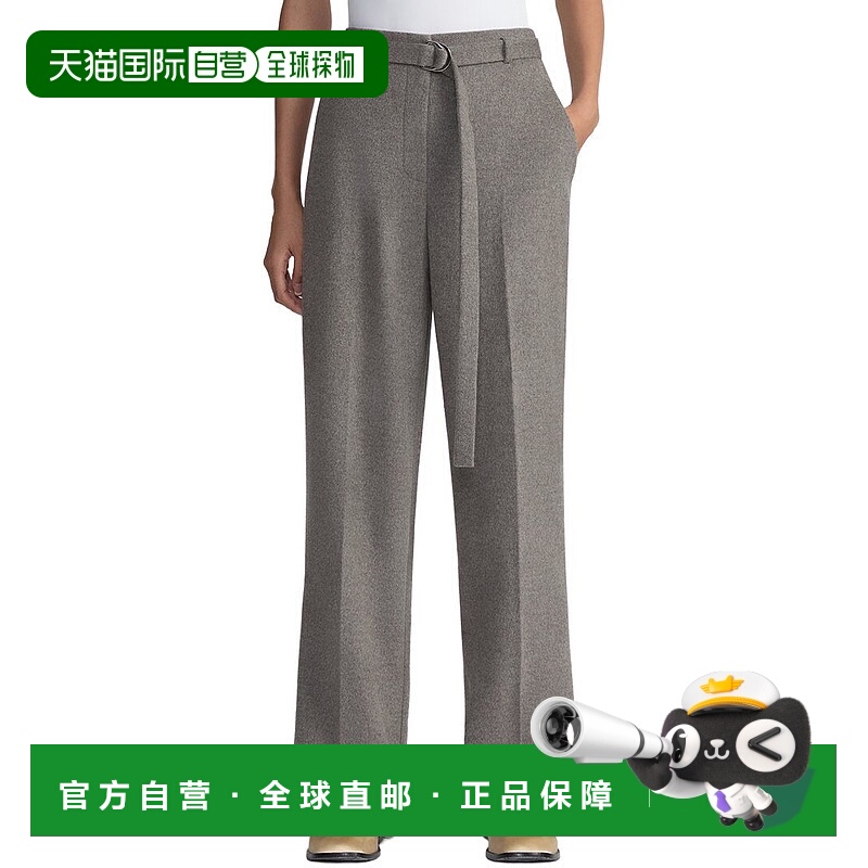 自营Lafayette 148 New York Clark Wide Leg Pant - silver 美国