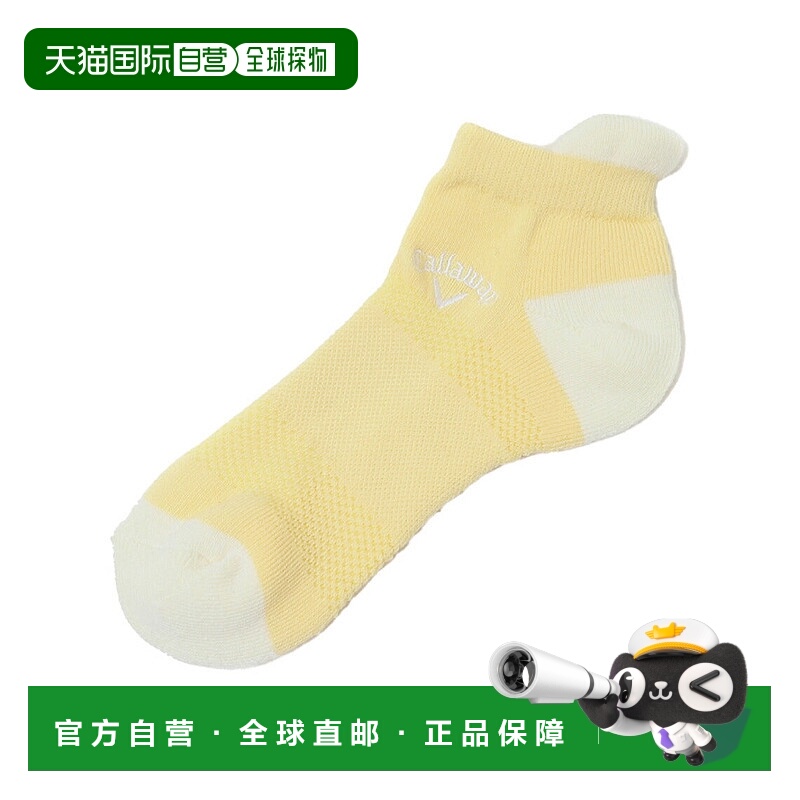 日本直邮 Callaway 女士高尔夫网眼短袜袜子