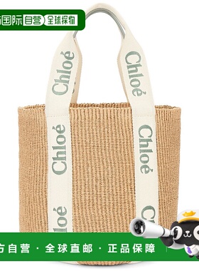 1h可退 香港直邮潮奢 Chloe 蔻依 女士 Woody 手提包 C23AS380L18