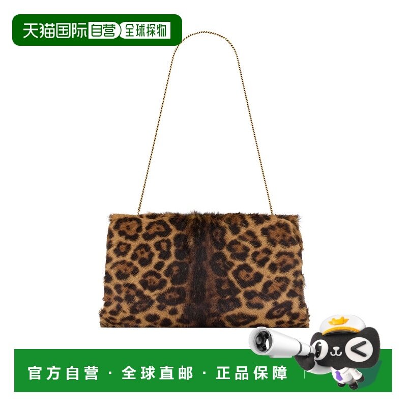 香港直邮Saint Laurent 大号豹纹图案单肩包 807822AAD0Z