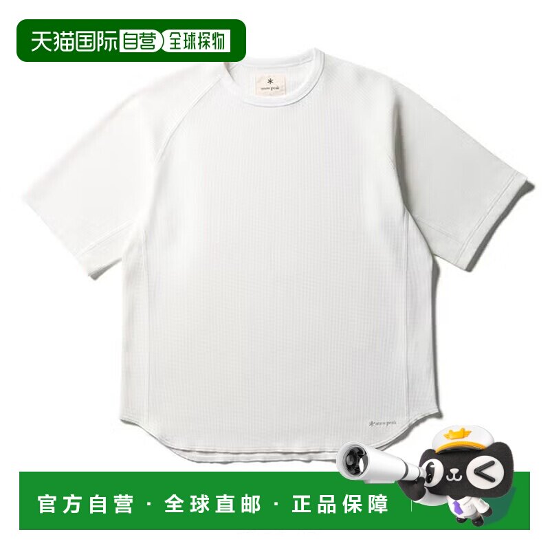 1h可退 日本直邮Snow Peak 男士 速干华夫格T恤 CS26SU012