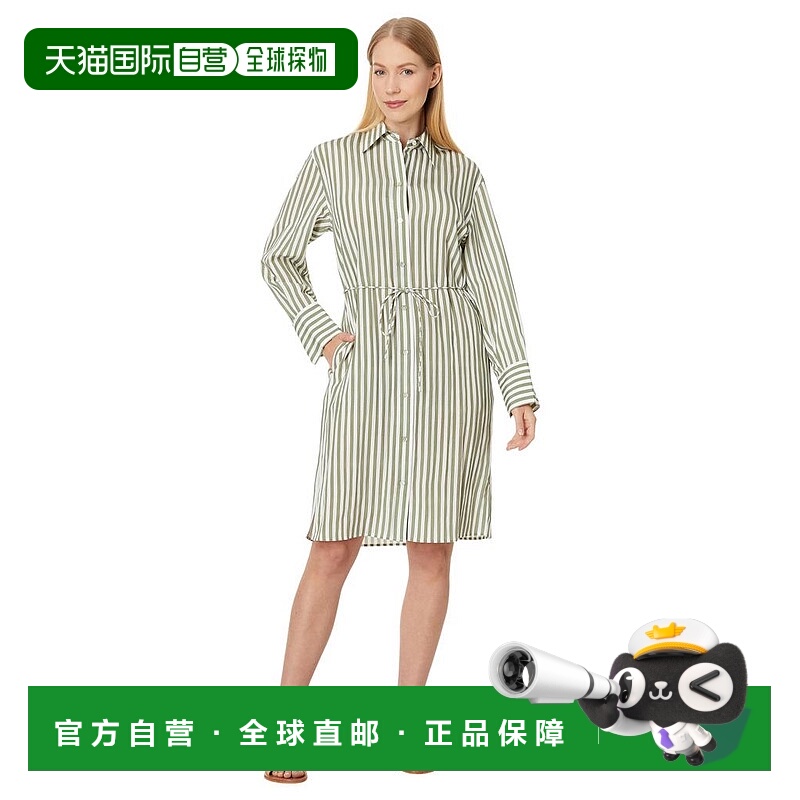 1h可退 【美国直邮】vince 女士 衬衫条纹长袖女装短衬衫