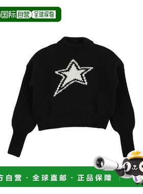 1h可退 香港直邮潮奢 Simonetta 婴儿 毛衣童装 black黑色 舒适时