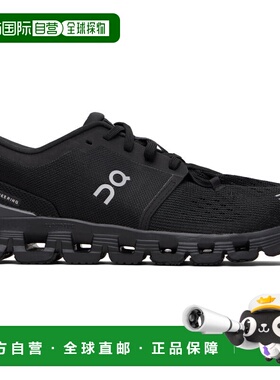 香港直邮潮奢 On 男士 黑色 Cloud X 4 运动鞋 3ME30040106