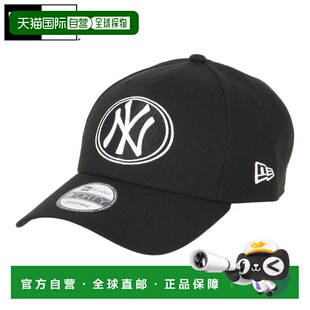 MLB 9FORTY 椭圆形纽约洋基队棒球帽男女黑色146 Era 日本直邮New