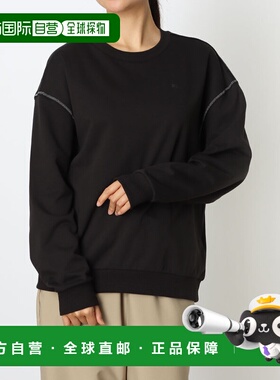 日本直邮PUMA 女款 ESS MX 宽松圆领卫衣DK 码 690127（PUMA 黑色