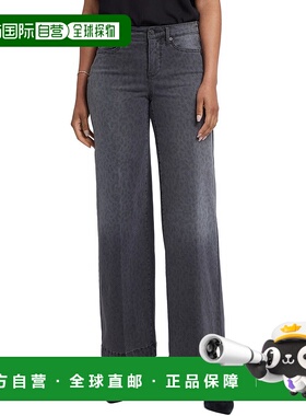 自营 NYDJ Teresa Wild Spirit 宽腿牛仔裤 - 多色 美国奥莱直发