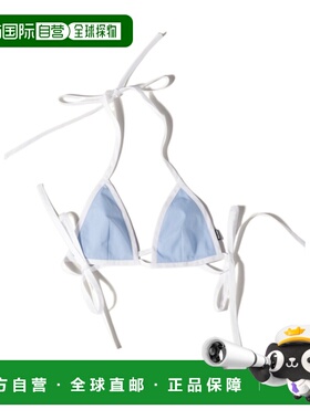 1h可退 香港直邮Miu Miu 系带比基尼上衣 MCX35519SFSOOO