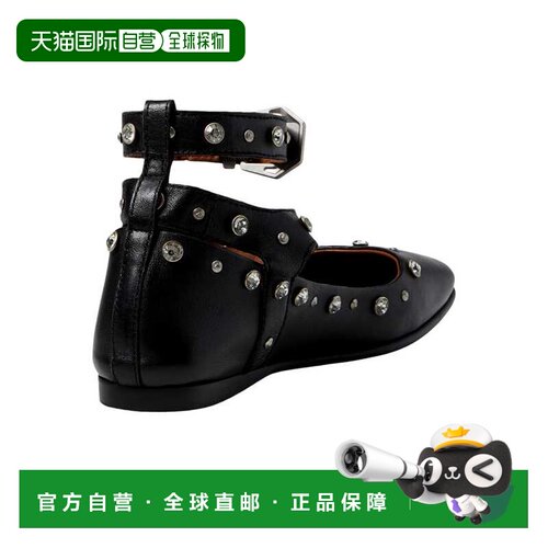 自营free people自由人神秘钻石平黑色OB1786894-0010妇女-黑色