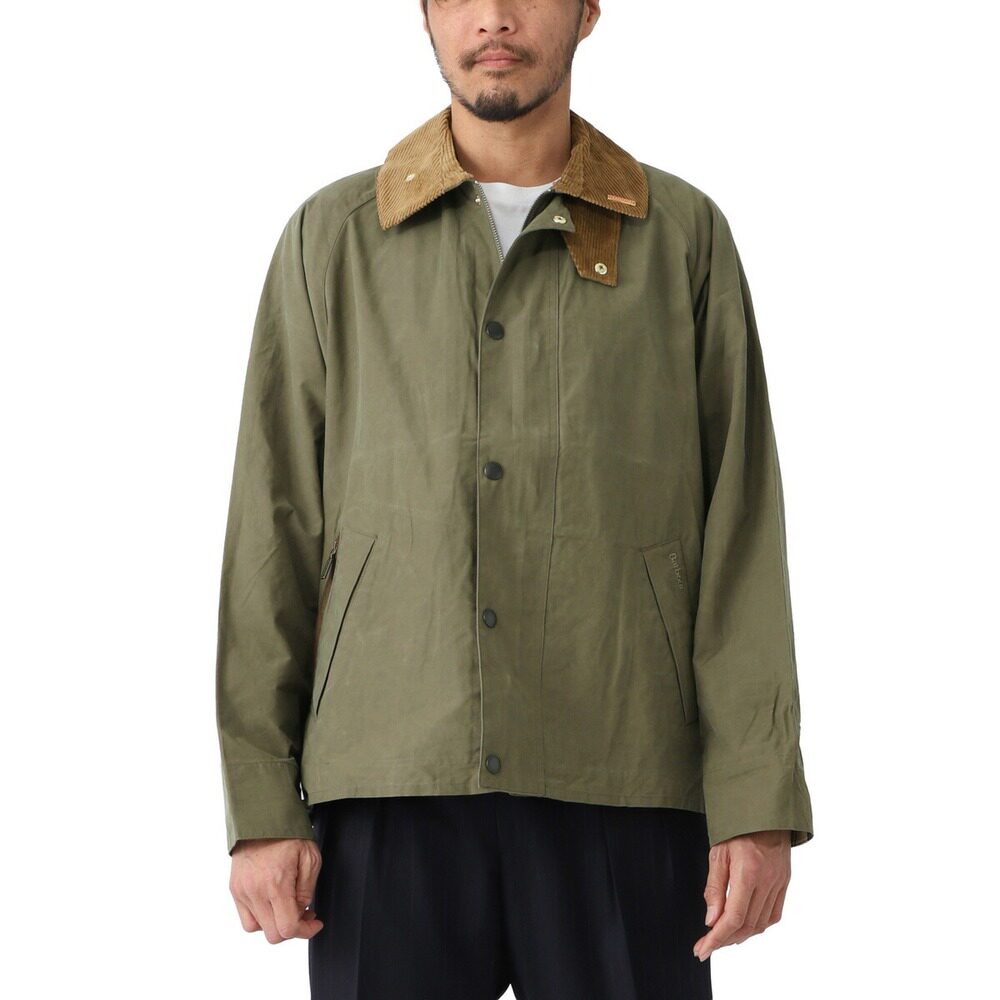 日本直邮Barbour 男士休闲夹克mca1098cr31燕麦色ICONS TRANSPORT