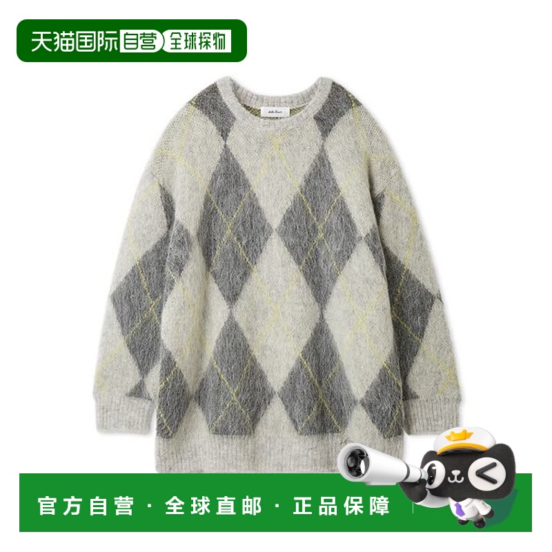 1h可退 日本直邮Mila Owen 女装 羊毛混纺阿甘多色迷你针织连衣裙