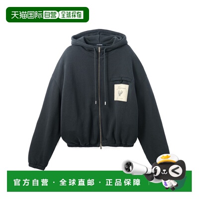 1h可退 香港直邮Jacquemus 长袖连帽卫衣 HOM00302-AJ00262