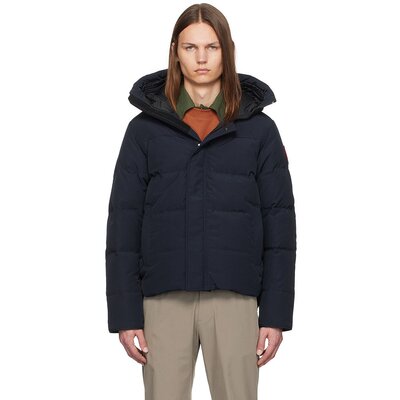 Canada Goose 加拿大鹅 男士 海军蓝 MacMillan 羽绒夹克 2080M