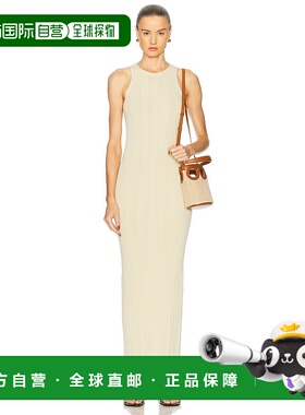 1h可退 香港直邮TOTÊME 女士 无缝罗纹背心连衣裙 242WRD2305YA00